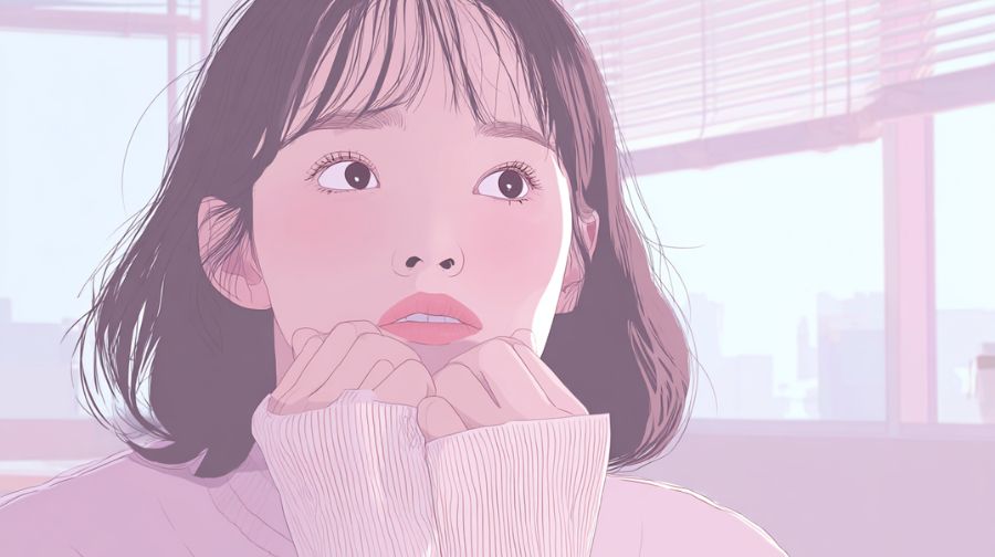 口ゴボのコンプレックスを抱える女性